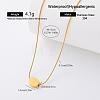 304 Stainless Steel Pendant Necklaces for Women HD5158-5-1