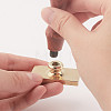 Wax Seal Brass Stamp Head AJEW-WH0215-049-4
