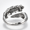 Alloy Cuff Finger Rings RJEW-T006-53-3