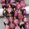 Natural Agate Beads Strands G-F825-G01-01B-1
