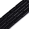 Opaque Solid Color Glass Beads Strands GLAA-N070-01A-C06-1