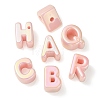 UV Plating Rainbow Iridescent Acrylic Beads OACR-C012-01E-2