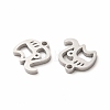 Non-Tarnish 304 Stainless Steel Charms STAS-M089-26P-2