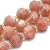 Natural Sunstone Beads Strands G-K303-A08-10mm-1