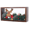 Wood Display Cases with Double Clear Acrylic Slider Lids ODIS-PH0009-25-1