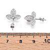 925 Sterling Silver Micro Pave Cubic Zirconia Peg Bails STER-T004-42P-3