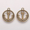 Tibetan Style Alloy Pendants LS-TIBEP-3768-AB-FF-2