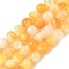 Natural Yellow Shell Beads Strands SH-CBACA76-16A-1