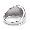 304 Stainless Steel Finger Rings STAS-H101-01P-10-4
