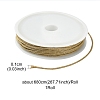 6.8M Waxed Cotton Cords YC-YW0001-03-278-4