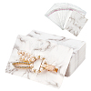 Marble Pattern Jewelry Display Paper Cards CDIS-PH0001-24-1