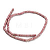 Natural Rhodonite Beads Strands G-Z110-A08-2x4mm-3