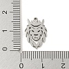 Non-Tarnish 201 Stainless Steel Pendants FIND-Z009-04P-3