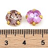 Brass Glass Rhinestone Sew on Rhinestones RGLA-B004-05A-G-3