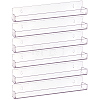 6Pcs Transparent Acrylicc Jewelry Display Stands ODIS-WH0079-092-1
