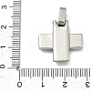 304 Stainless Steel Pendants STAS-H256-04P-3