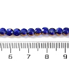 Electroplate Glass Beads Strands LS-EGLA-A040-01G-4