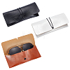   3Pcs 3 Colors Portable PU Leather Glasses Cases AJEW-PH0004-70-1