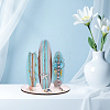 Wooden Jewelry Organizer Display Towers ODIS-SP0001-19B-6