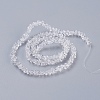 Transparent Glass Beads Strands EGLA-J145-4mm-NB01-2