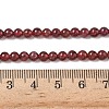 Natural Garnet Beads Strands G-Z104-A01-4mm-5