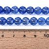 Crackle Transparent Glass Beads Strands GLAA-Q108-02A-02-4