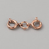 Stainless Steel Double Spring Ring Clasps STAS-WH0036-16RG-1