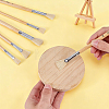 6Pcs 6 Styles Bristle Hair Painting Brush AJEW-WR0003-75-4