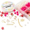 DIY Jewelry Set Making Kits for Valentine's Day DIY-LS0001-83-4