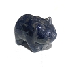 Natural Sodalite Carved Healing Panda Figurines PW-WG57275-05-1