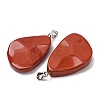 Natural Red Jasper Pendants GG-K002-05I-3