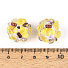 Fruit Round Resin Beads RESI-T059-03A-3