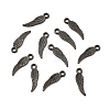 Tibetan Style Alloy Wing Charms TIBEP-3344-B-RS-3