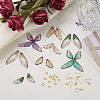 DIY Butterfly Dangle Earring Making Kits DIY-PJ0001-34-5