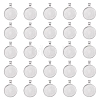 Alloy Pendant Cabochon Settings PALLOY-YW0001-69S-1
