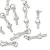 SHEGRACE Brass Micro Pave Cubic Zirconia Pendants XGRQ3D173-512P-1