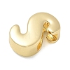 Brass Slide Charms KK-D289-67G-S-2