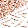 560Pcs 10 Styles Iron Slide On End Clasp Tubes DIY-TA0015-90-2