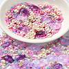 Ocean Theme Diy Painted Glass Beads DIY-YW0008-82E-1