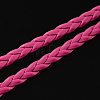 Braided Imitation Leather Cords LC-S002-5mm-13-2