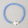 Bohemian Glass Beads Stretch Bracelets KO2121-5-1