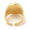 Rack Plating Brass Heart Open Cuff Ring KK-Q775-29AG-2