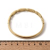 304 Stainless Steel Rhinestone Hinged Bangles for Women BJEW-B168-02B-G-5