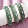 Rectangle Natural Green Aventurine Beaded Stretch Bracelets for Women Men GG-CBA9ACE-C08-1