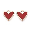 Alloy Enamel Pendants ENAM-T022-89A-G-1