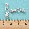 925 Sterling Silver S-Hook Clasps STER-Z004-03-4