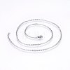 304 Stainless Steel Cable Chains Necklaces NJEW-F226-04P-09-1