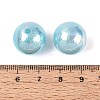 UV Plating Opaque Acrylic Beads SACR-Q005-01B-3