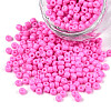 8/0 3mm Baking Paint Glass Seed Beads Loose Spacer Beads X-SEED-S002-K2-1