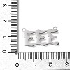 304 Stainless Steel Pendants STAS-D382-04C-P-3